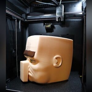 3D Printed villager Head minecraft